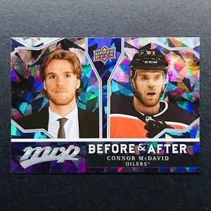 Connor McDavid - 2021-22 Upper Deck MVP Before and After #BA-2